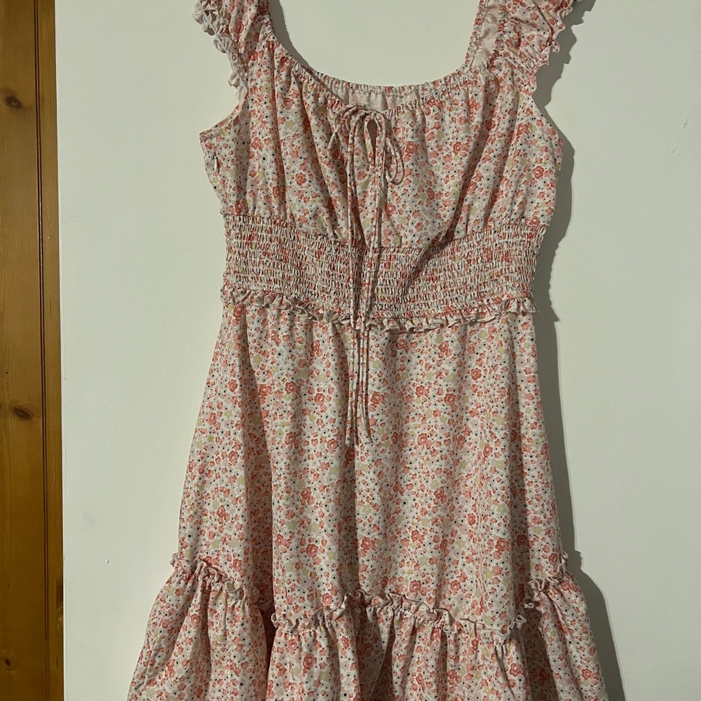 Floral Pink Dress